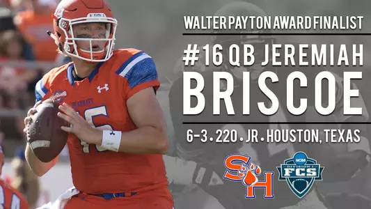 Briscoe Named Walter Payton Award Finalist