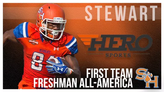 Stewart Named HERO Freshman All-American