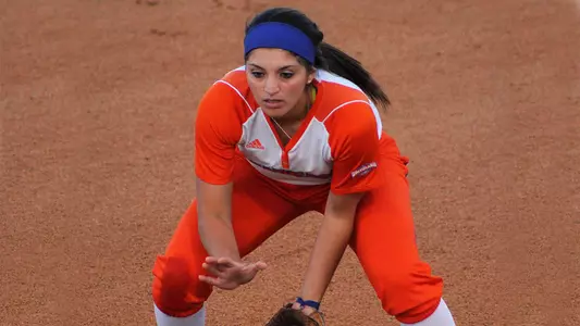 Softball drops two in Denton Saturday