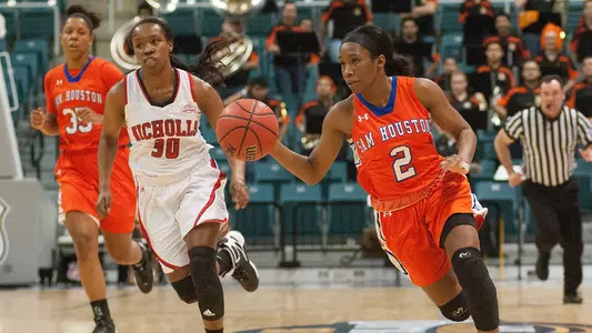 Women roll past Nicholls in Katy 73-64