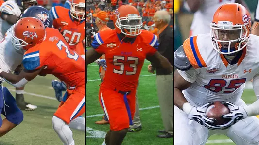 SHSU trio looks to continue football careers
