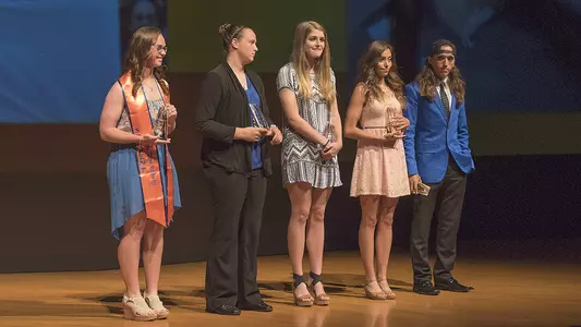 Claire Kilpatrick honored as team MVP