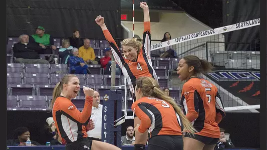 Tough Slate Awaits Sam Volleyball