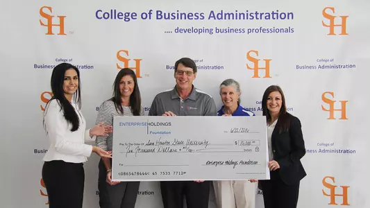 Enterprise Gift Recognizes Academic Success