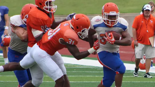 Improvement apparent during second scrimmage