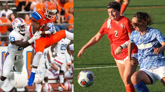 Watch football, soccer this weekend