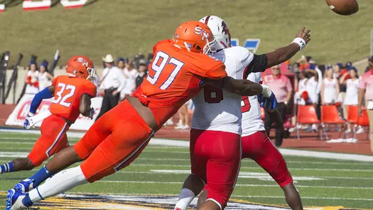 Kats thump Lamar, 63-27 in Homecoming win