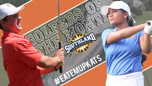 Golfers sweep monthly Southland awards