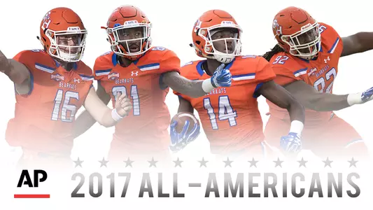 Kats place four on AP All-America Teams