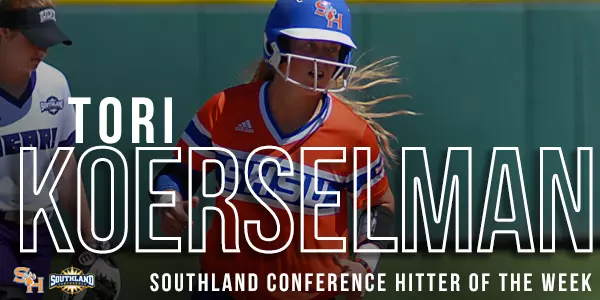 Koerselman named SLC Hitter of the Week