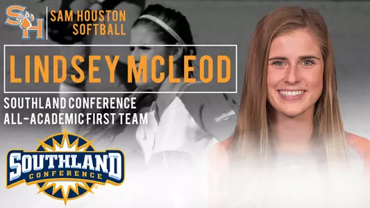 McLeod named to SLC All-Academic first team