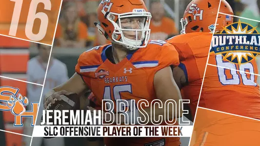 Briscoe, Price earn SLC weekly honors