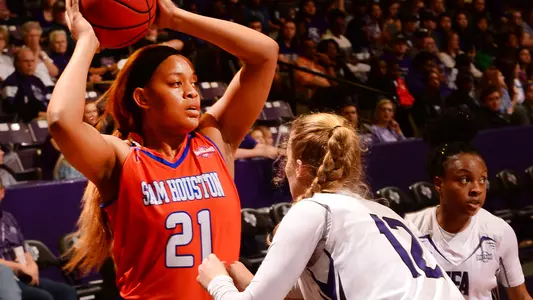 SFA pulls away from Kats on Saturday