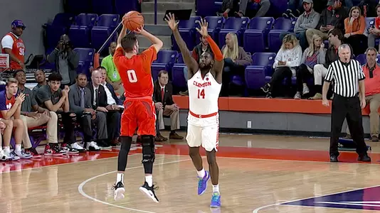 Men's Basketball Suffers Setback at No. 19 Clemson