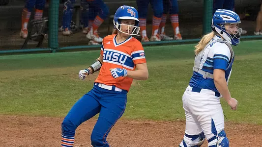 Softball drops two to open home tournament
