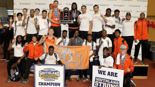 Kats take third straight SLC Indoor title