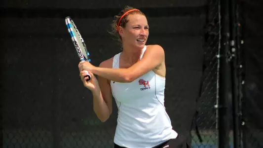 Four singles wins earn Kats 4-3 win over UCA
