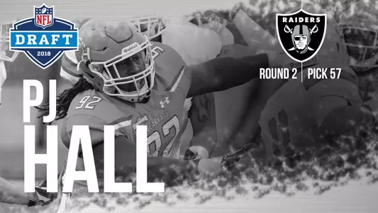 Hall drafted by Raiders 57th overall
