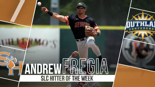 Fregia named SLC Hitter of the Week