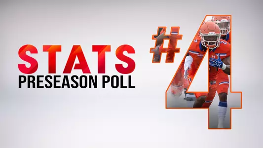 Kats tabbed No. 4 in STATS FCS poll