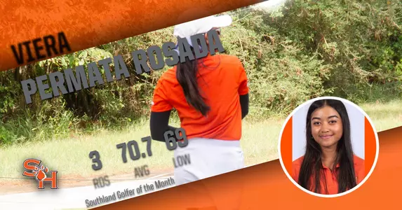 Rosada named Golfer of the Month