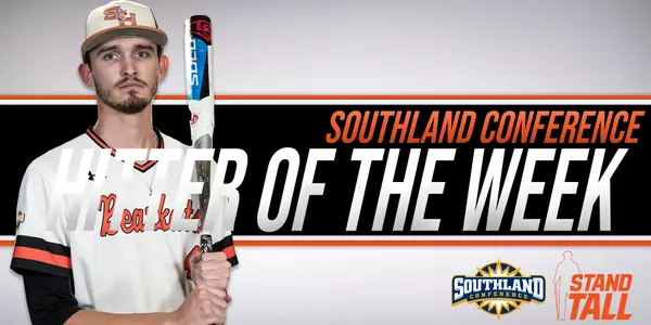 Harp named SLC Hitter of the Week