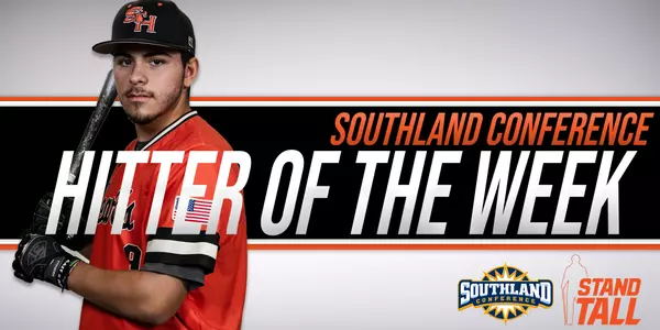 Davila named SLC Hitter of the Week