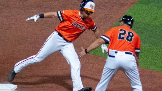 Kats stay late to sweep Lamar