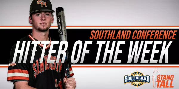 Rogers named SLC Hitter of the Week