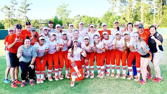 Kats clinch share of SLC softball title