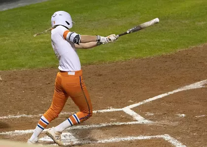 Megan McDonald doubles against North Dakota State