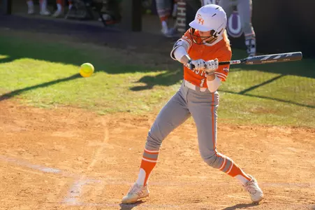 Regan Dunn bats against Northwestern State