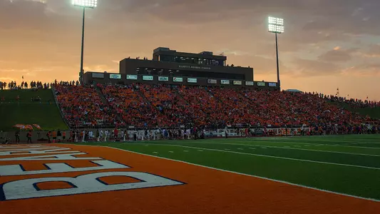 Bowers Stadium Sunset Sidearm