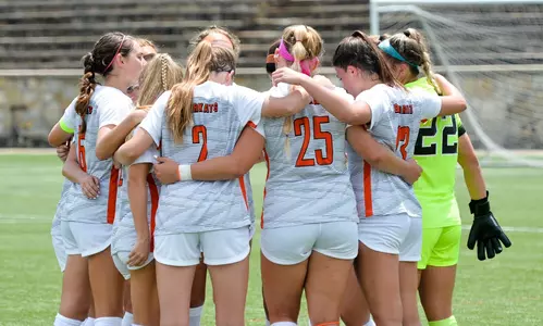 Soccer huddle