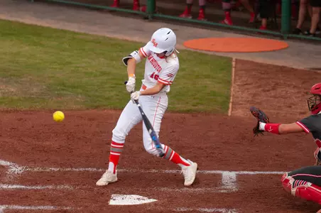 Megan McDonald swings against Houston