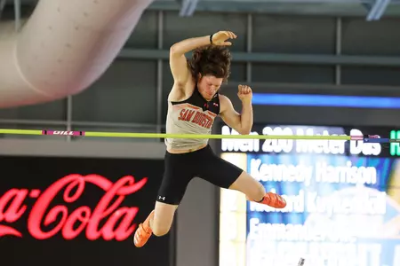 Clayton Fritsch at 2021 SLC Indoor Championships