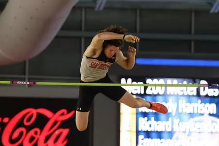 Clayton Fritsch at 2021 Southland Conference Indoor Track & Field Championships