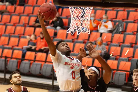 Bryce Monroe goes up against Nicholls