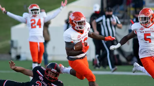 Jequez Ezzard Punt Return at Lamar 2021