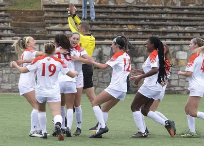 Bearkats soccer celebrates win over Lamar