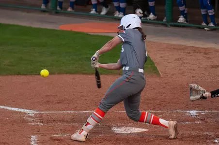 Kyndal Kutac bats against UTA