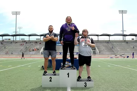 Brian Orlando throws at the SLC Championships
