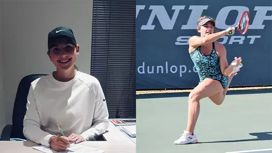 Megan Basson signs with tennis
