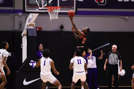 Jaden Ray drives against Tarleton