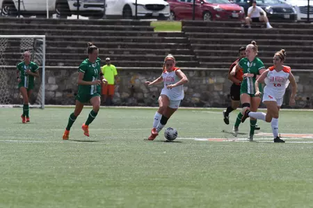 Kinsey Hill kicks against Utah Valley