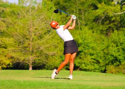 Zulaikah Nasser tees off at Bearkat Course
