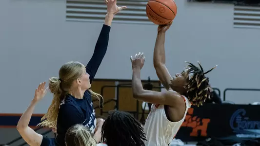 Chyna Allen shoots against Utah Tech