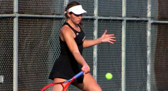 McKenzy Byfield returns a shot against Prairie View