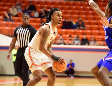 Lamar Wilkerson stares down a Louisiana Tech defender