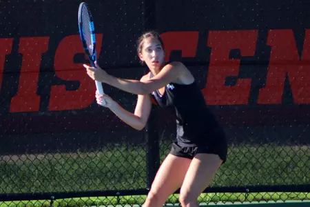Sara Sadadinovic prepares to receive a shot